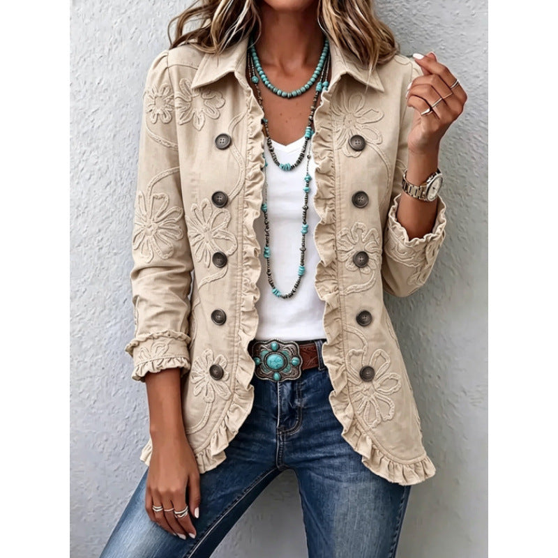 Women's fashionable long-sleeved