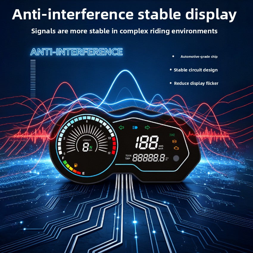 Digital Speedometer Instrument Assembly