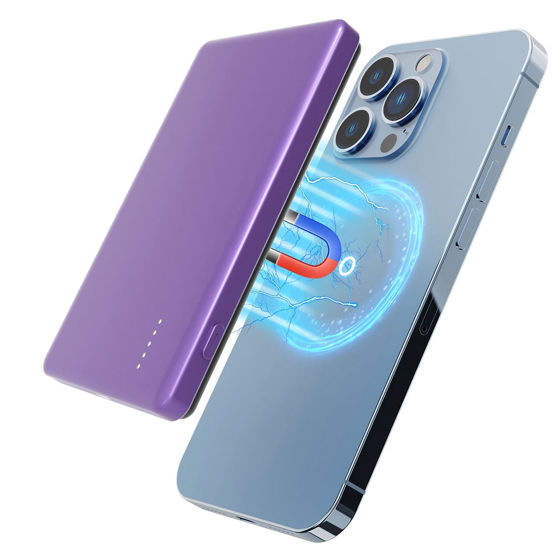 5000mAh MagSafe Wireless Power Bank Charger