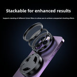Magnetic Phone Camera Filter with Polarizer Lens