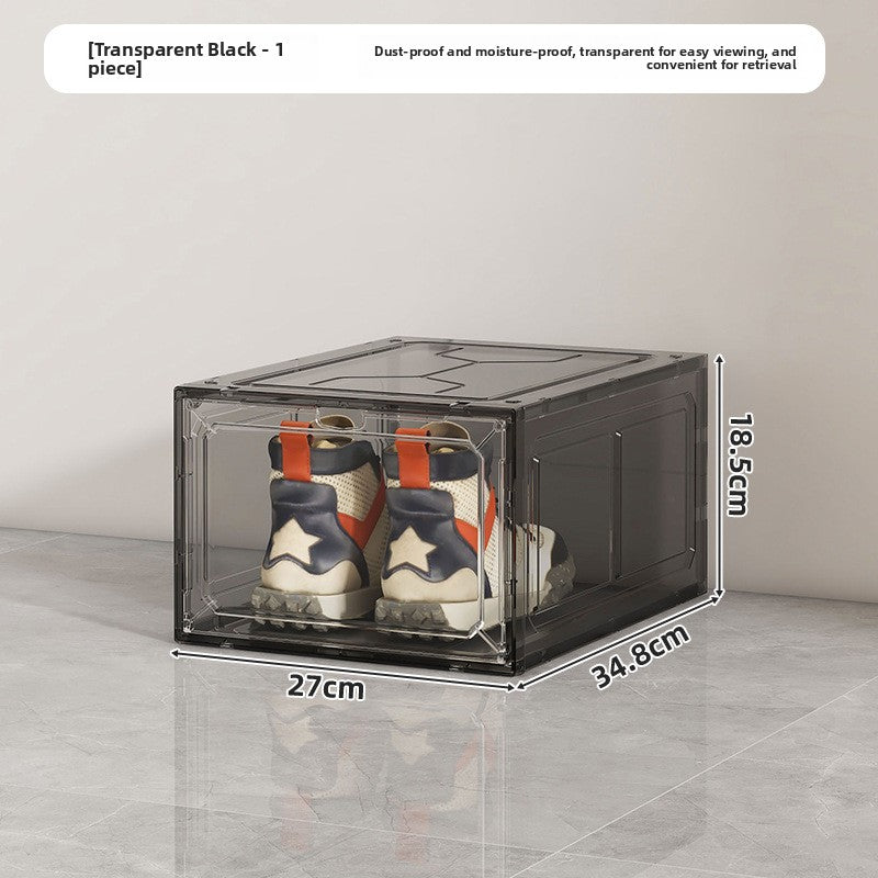 Transparent Magnetic Shoe Storage Box