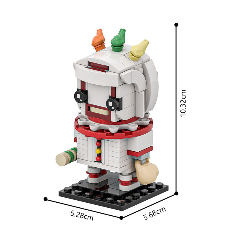 Twisted Image Building Block  for Educational Play