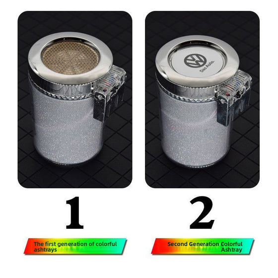 LED Car Ashtray with Colorful Design product image 4