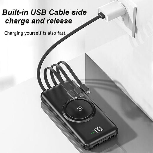 Power bank side profile view