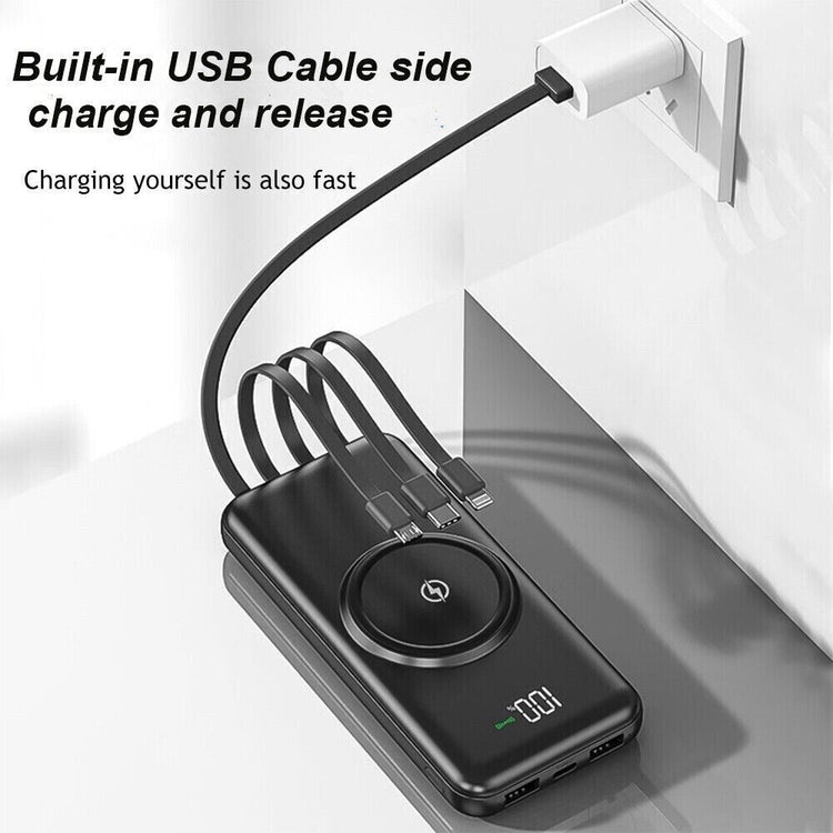 20000mAh Power Bank 5 USB Fast Charging Pack