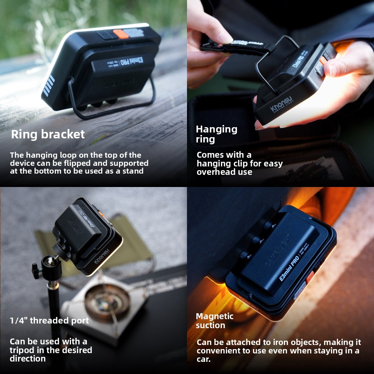 Khonsu E3Mini Pro Smart Card Camping Light