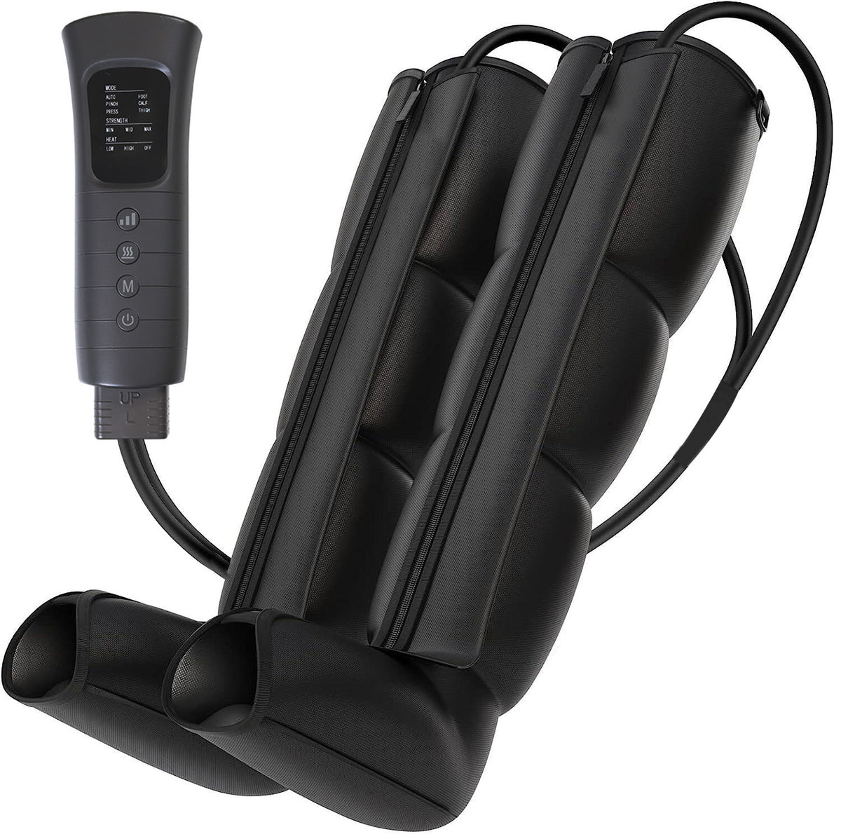 Air wave leg massager