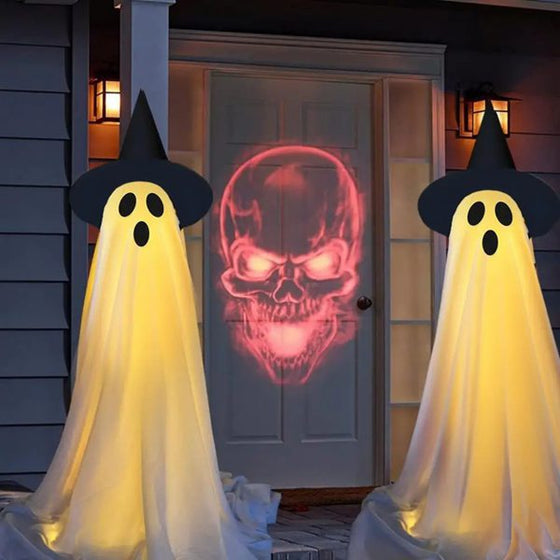 Halloween Ghost Decoration Outdoor Lighting Standing Ghost