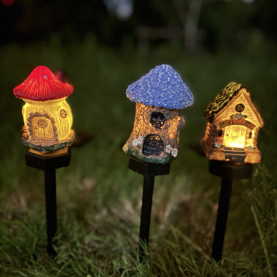 Solar Powered Resin Ground Lamp for Garden Decoration Garden & Outdoor product image 3