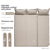 Inflatable camping mat