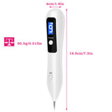 Portable skin tag repair kit device front view