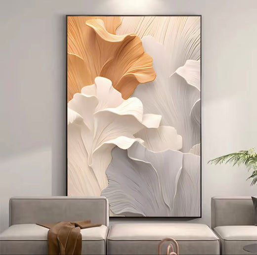 Nordic Cream Style Bedroom Decorative Painting Landscape Mural