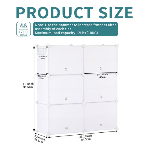 8-layer shoe cabinet in a narrow entryway