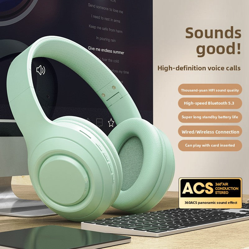 Wireless over-ear headphones with heavy bass, photo 3