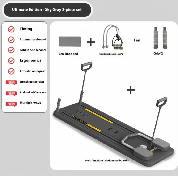 Household Abdominal Wheel Fitness Board - Image 8