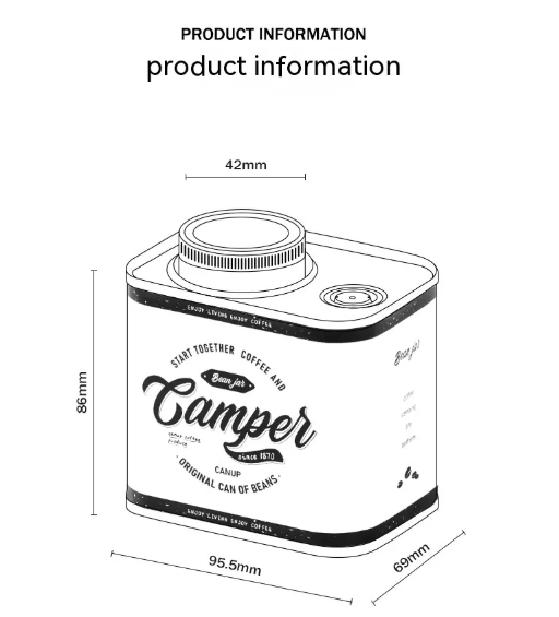 Airtight Coffee Bean Storage Canister