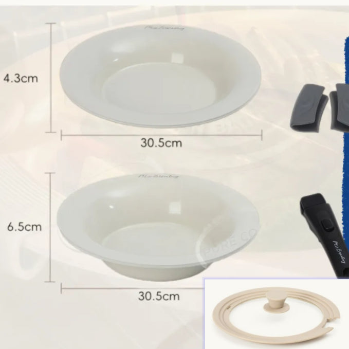 Special baking disc pan and oven baking mold for baking purposes