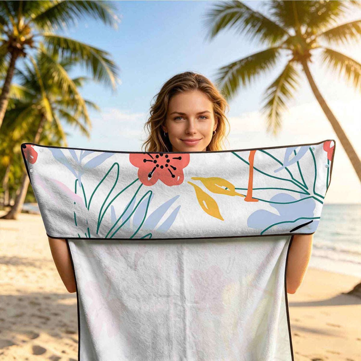 Microfiber Car Seat Cover and Beach Mat