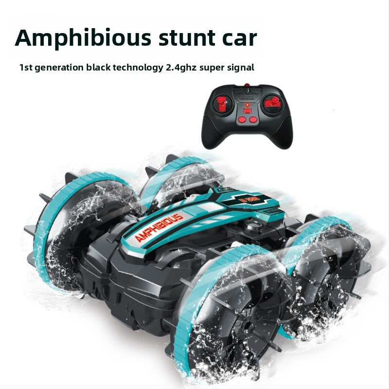 Remote control amphibious stunt car product photo 6