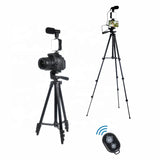 Tripod Microphone Fill Light Set with Remote