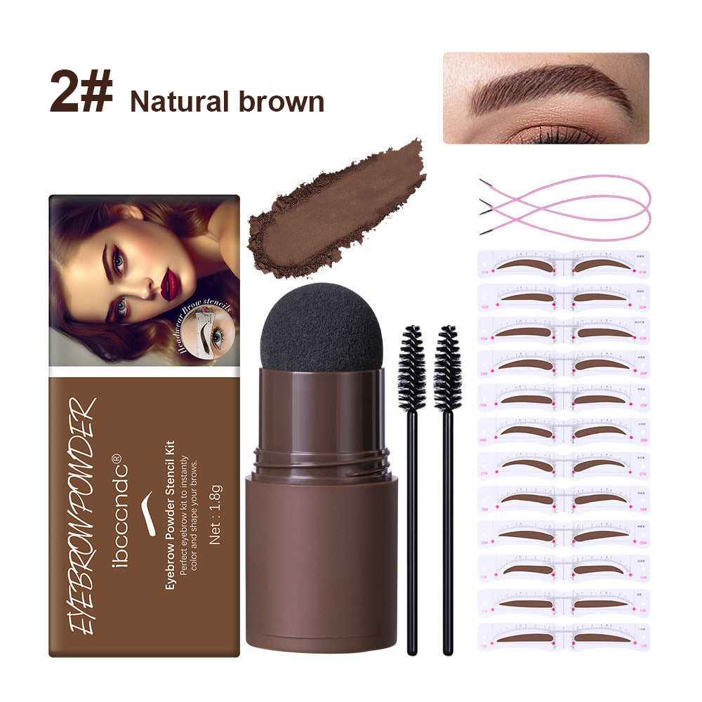Headband Style Eyebrow Stamp and Powder