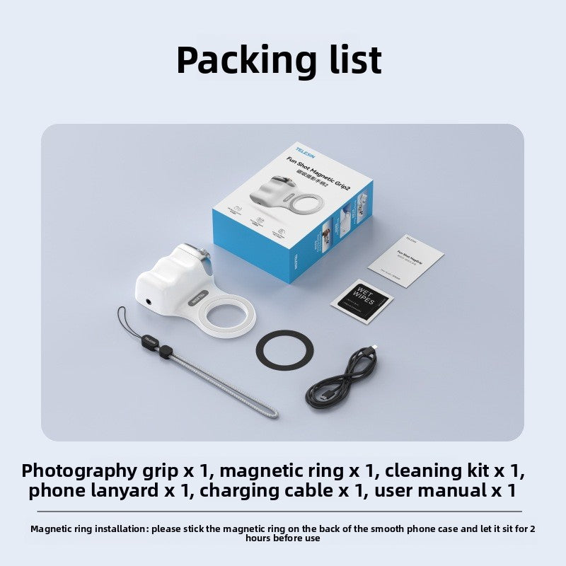 Wireless Bluetooth Photography Handle with MagSafe