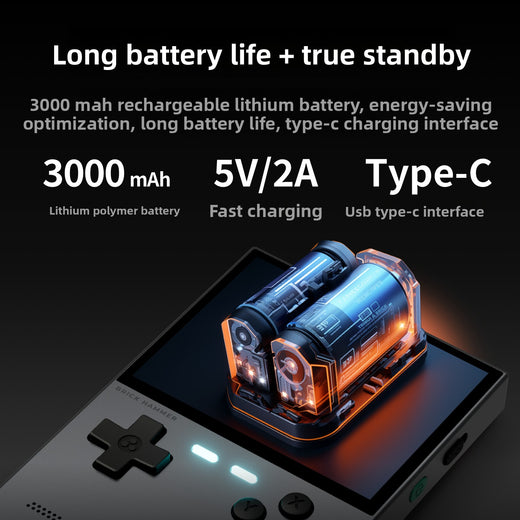 Trimui Brick Hammer Vertical Retro Game Console
