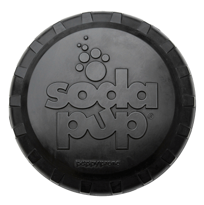 Magnum Bottle Top Flyer Durable Rubber Dog Frisbee