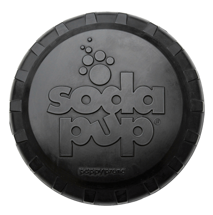 Magnum Bottle Top Flyer Durable Rubber Dog Frisbee