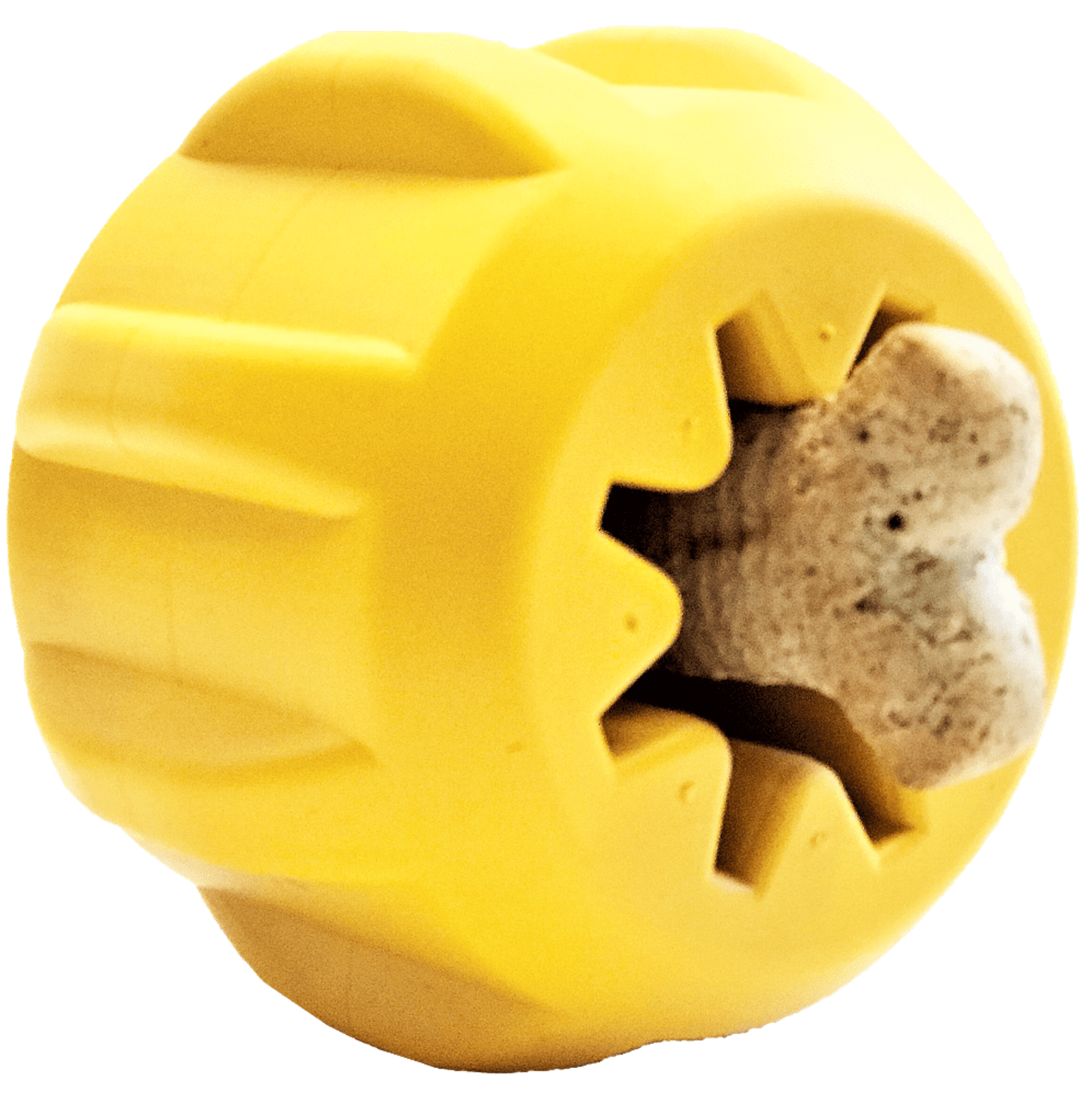 Gear eDispenser Durable Rubber Dog Chew & Treat Holder