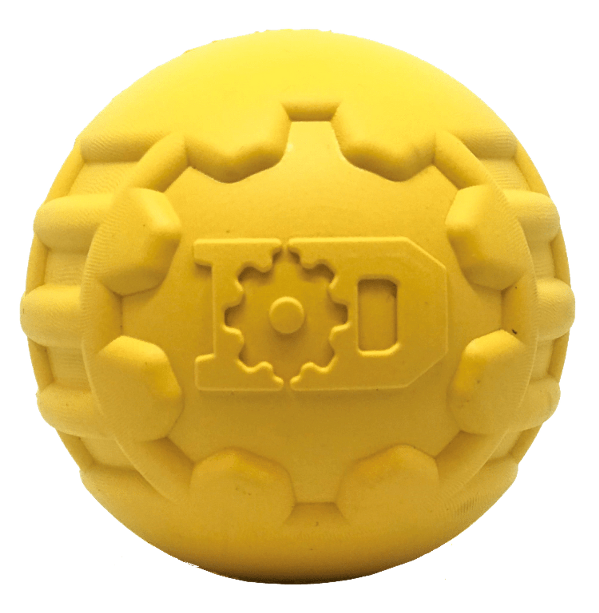 ID Ball Ultra-Durable Rubber Dog Chew & Retrieving Ball
