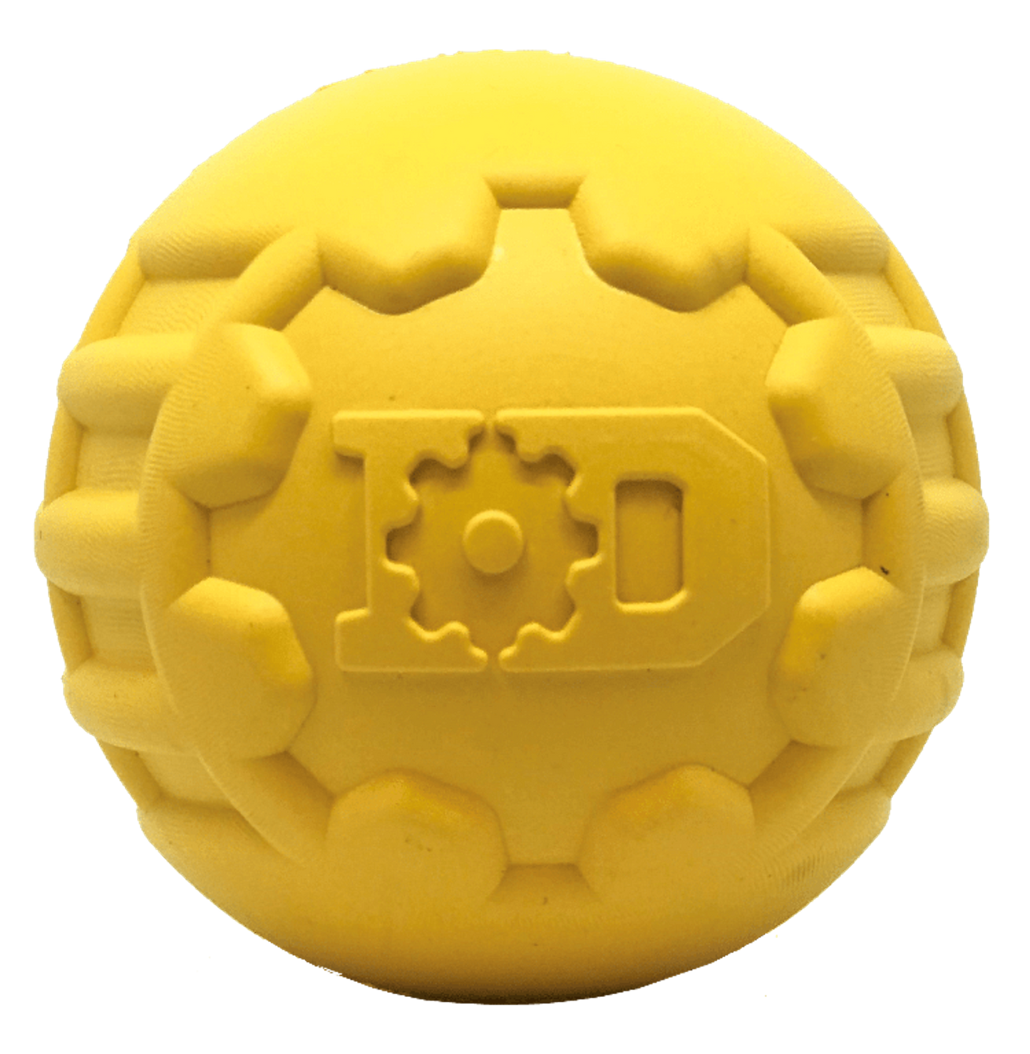 ID Ball Ultra-Durable Rubber Dog Chew & Retrieving Ball