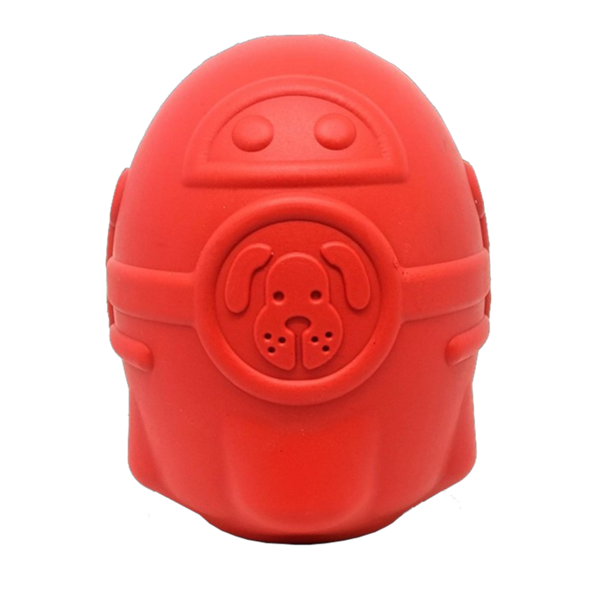 Rocketman Durable Rubber Dog Chew Toy & Treat Dispenser