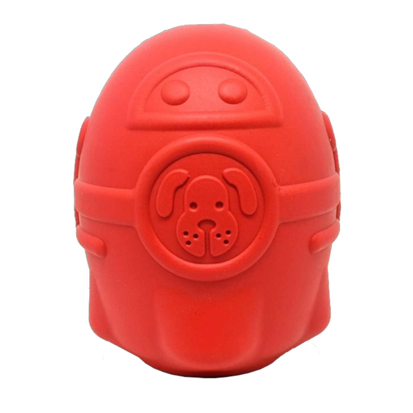 Rocketman Durable Rubber Dog Chew Toy & Treat Dispenser