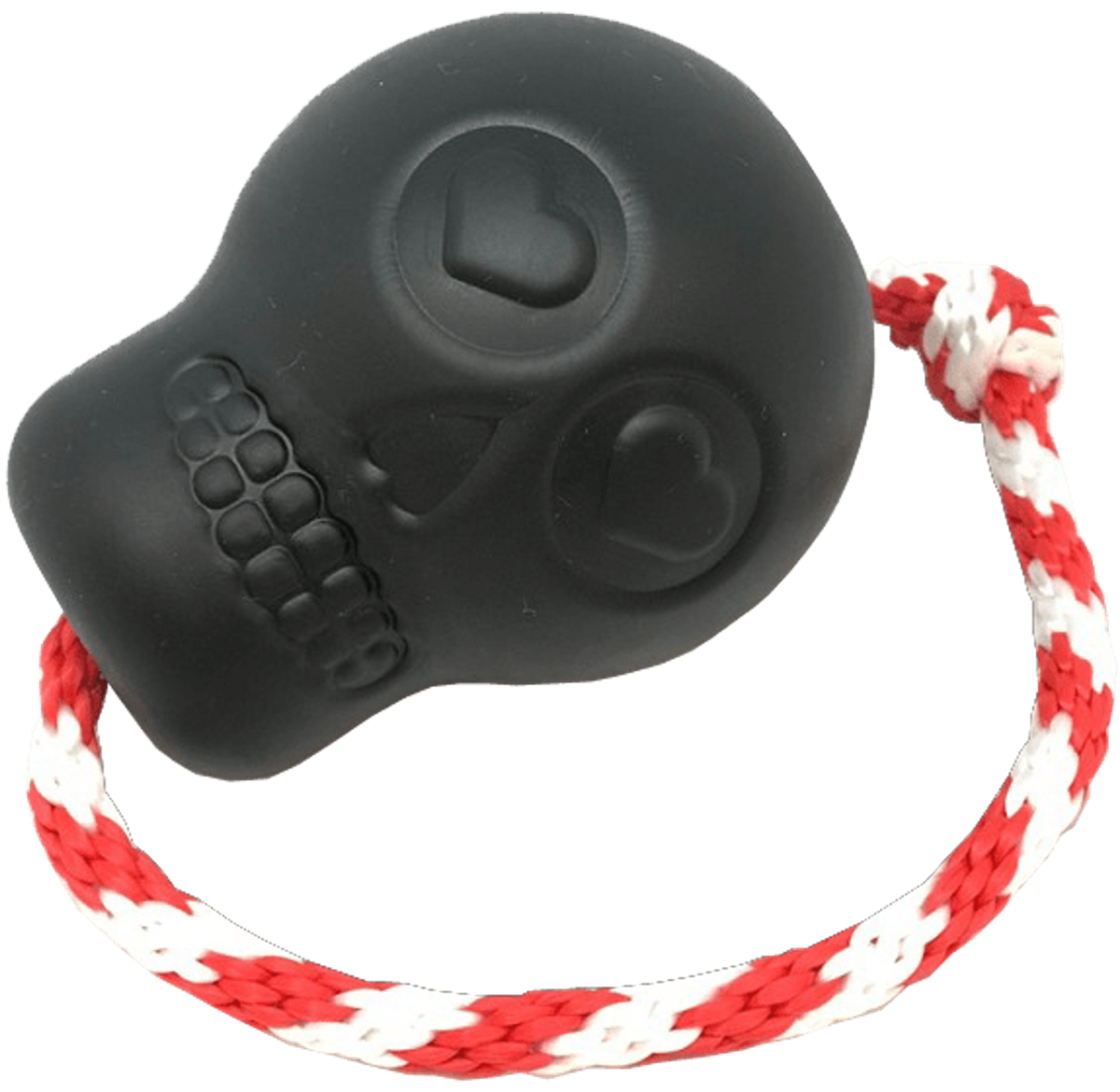 USA-K9 Magnum Skull Rubber Dog Chew Toy for Extreme Chewers