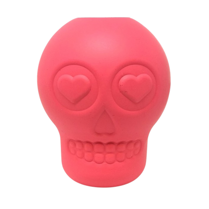 Sugar Skull Dog Chew Toy & Treat Dispenser