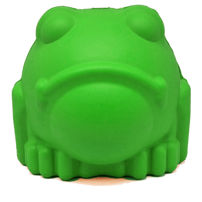 Bull Frog Durable Rubber Dog Chew Toy & Treat Dispenser