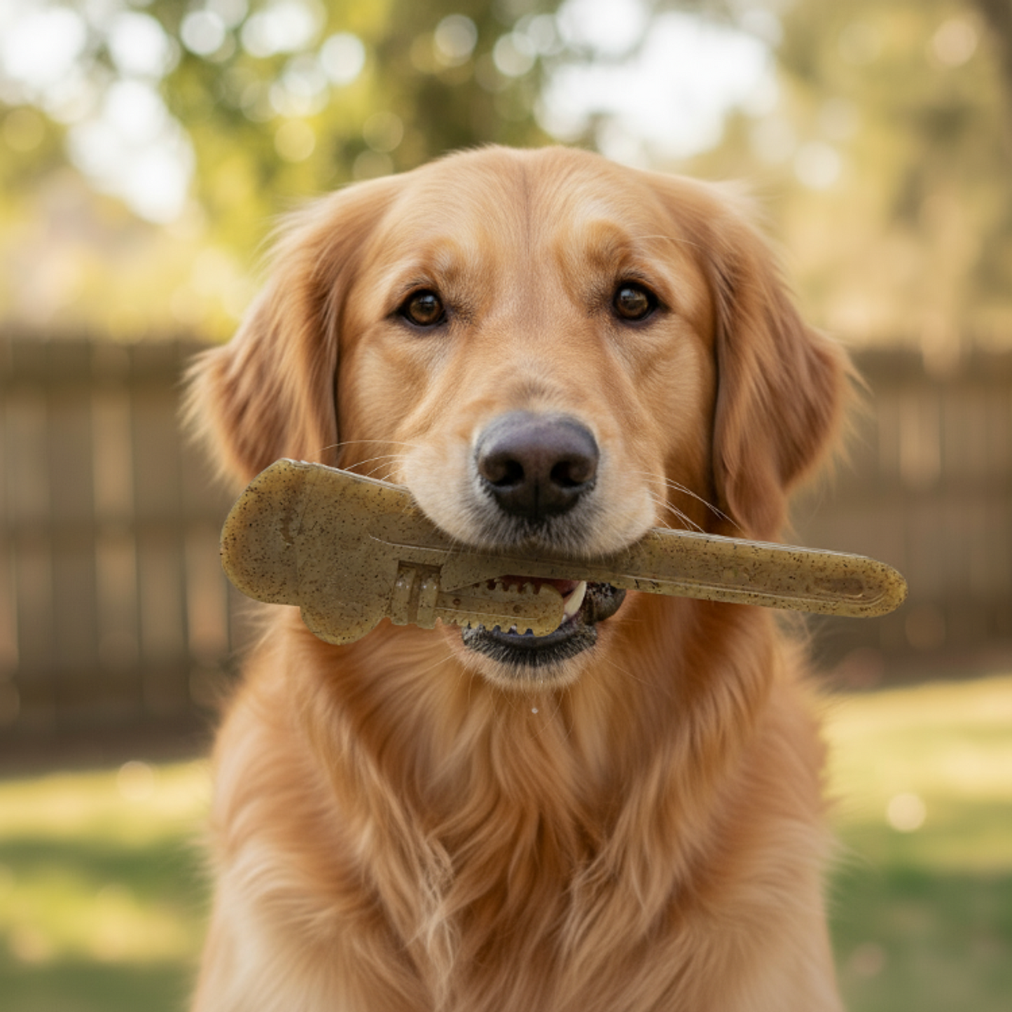 SodaPup Pipe Wrench Nylon Chew Toy for Aggressive Chewers