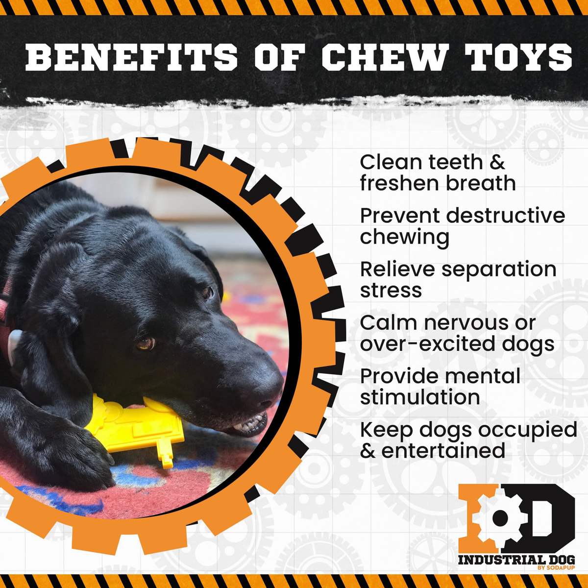 Tractor Nylon Dog Chew Toy for Aggressive Chewers