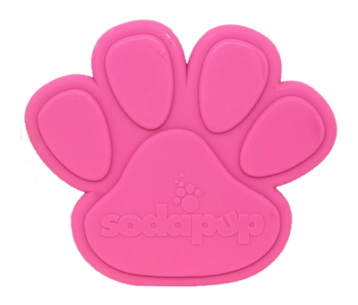 SodaPup Paw Print Nylon Dog Chew Toy for Aggressive Chewers