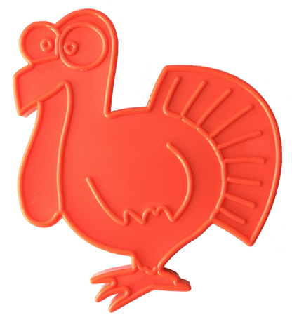 Turkey Nylon Dog Chew Toy for Aggressive Chewers