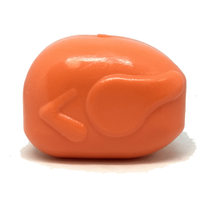 MKB Roasted Turkey Durable Rubber Dog Chew Toy & Treat Dispenser