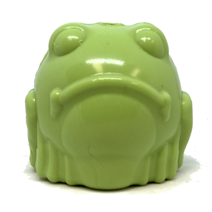 SodaPup Bull Frog Rubber Chew Toy and Treat Dispenser