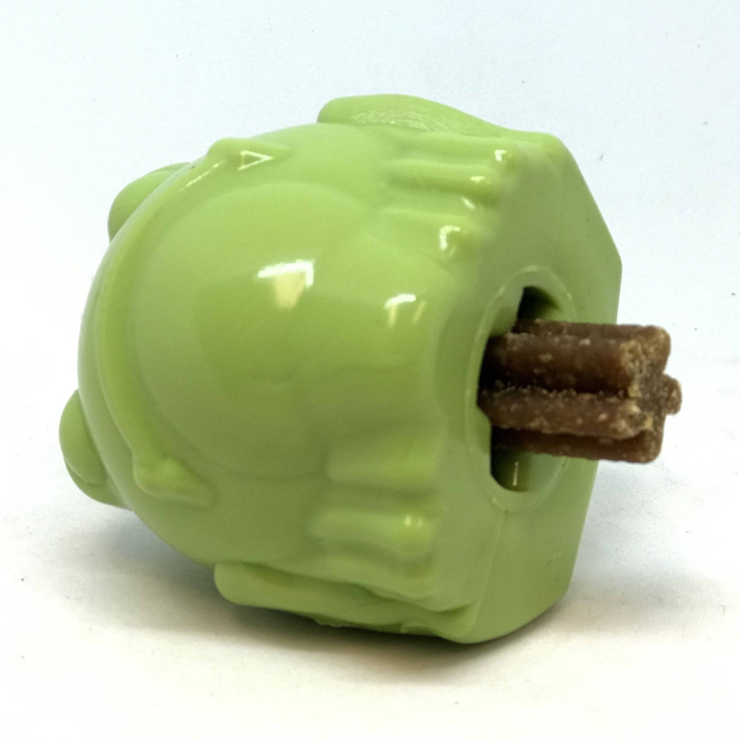 SodaPup Bull Frog Rubber Chew Toy and Treat Dispenser