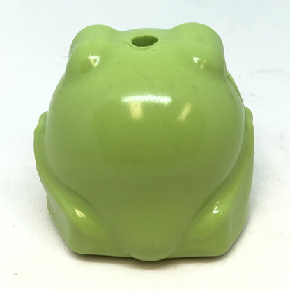 SodaPup Bull Frog Rubber Chew Toy and Treat Dispenser