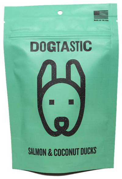Dogtastic Salmon & Coconut Ducks Dog Treats