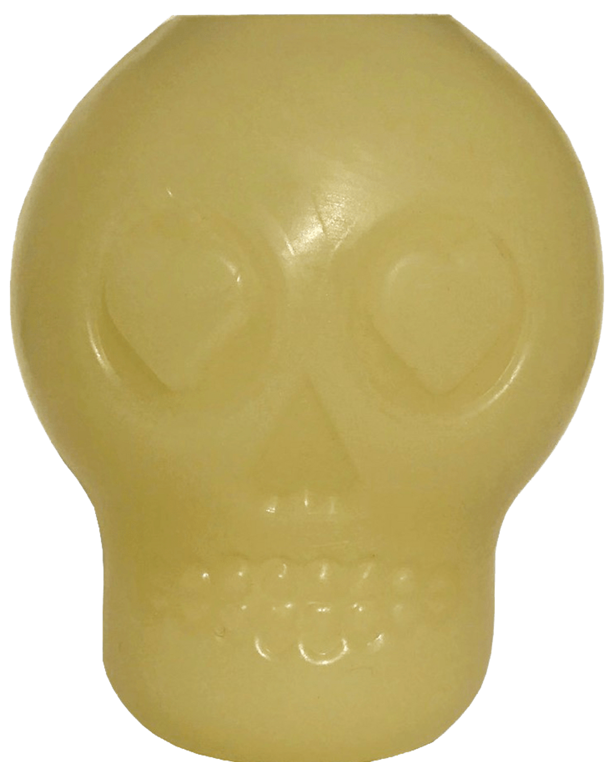 SodaPup Glow in the Dark Sugar Skull Chew Toy and Treat Dispenser