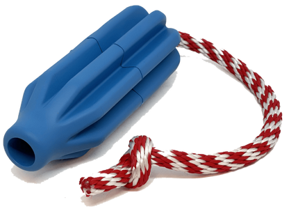 SodaPup USA-K9 Rocket Rubber Reward, Tug & Fetch Toy