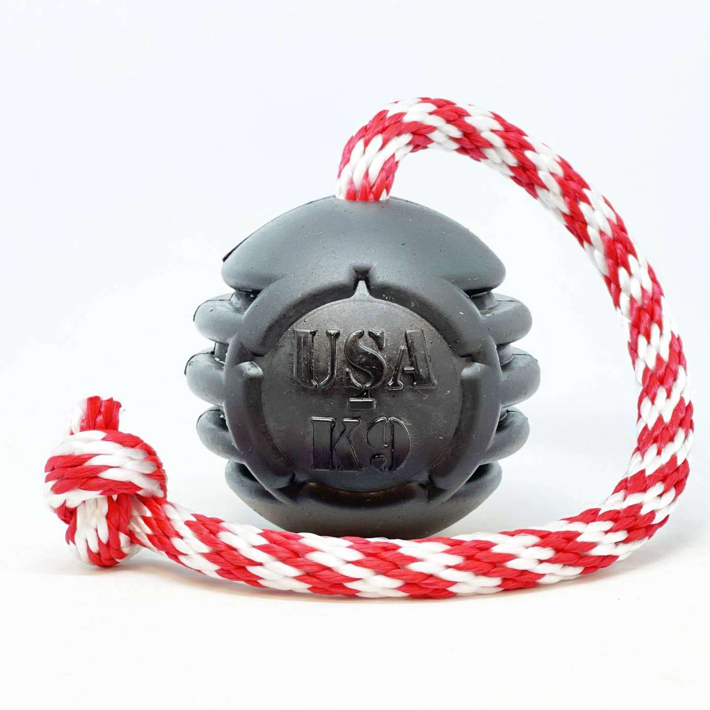 SodaPup USA-K9 Magnum Stars & Stripes Rubber Ball