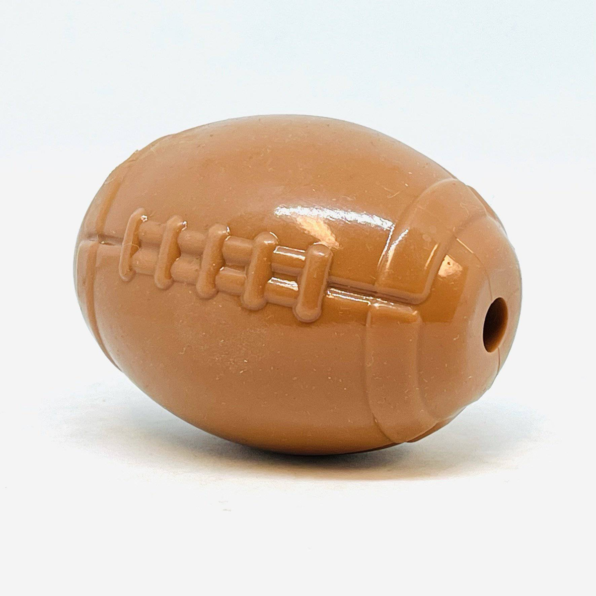 SodaPup MKB Football Rubber Chew Toy & Treat Dispenser